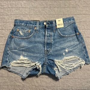 Levi 501 cutoff shorts